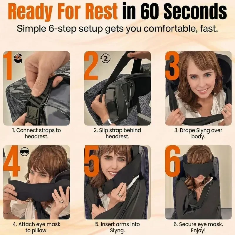 NWE3-in-1 AirplaneSleep Suppor - Travel Accessories Long Flight review and price