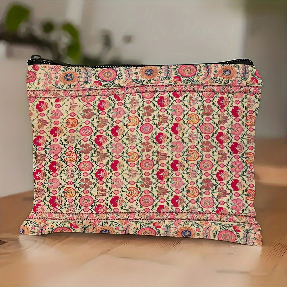 Vintage Bohemian Makeup Bag In - Travel Accessories India review and price