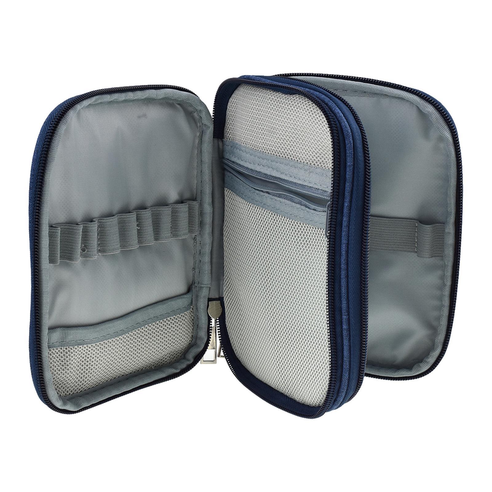 Blue Portable Travel Crochet H - Travel Accessories Organizer Bag review and price