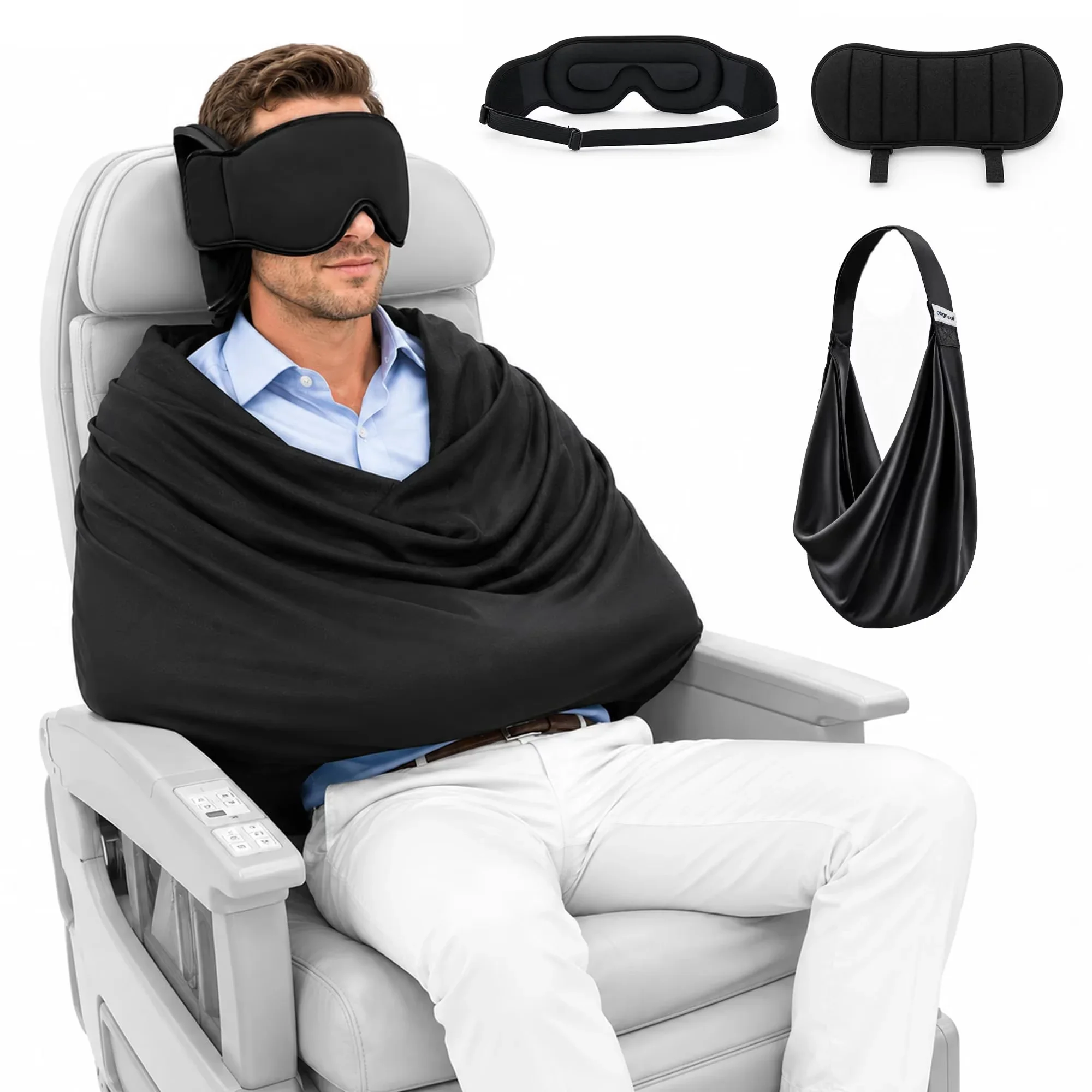 3-in-1 Airplane Sleep Support  - Travel Accessories Long Flight review and price