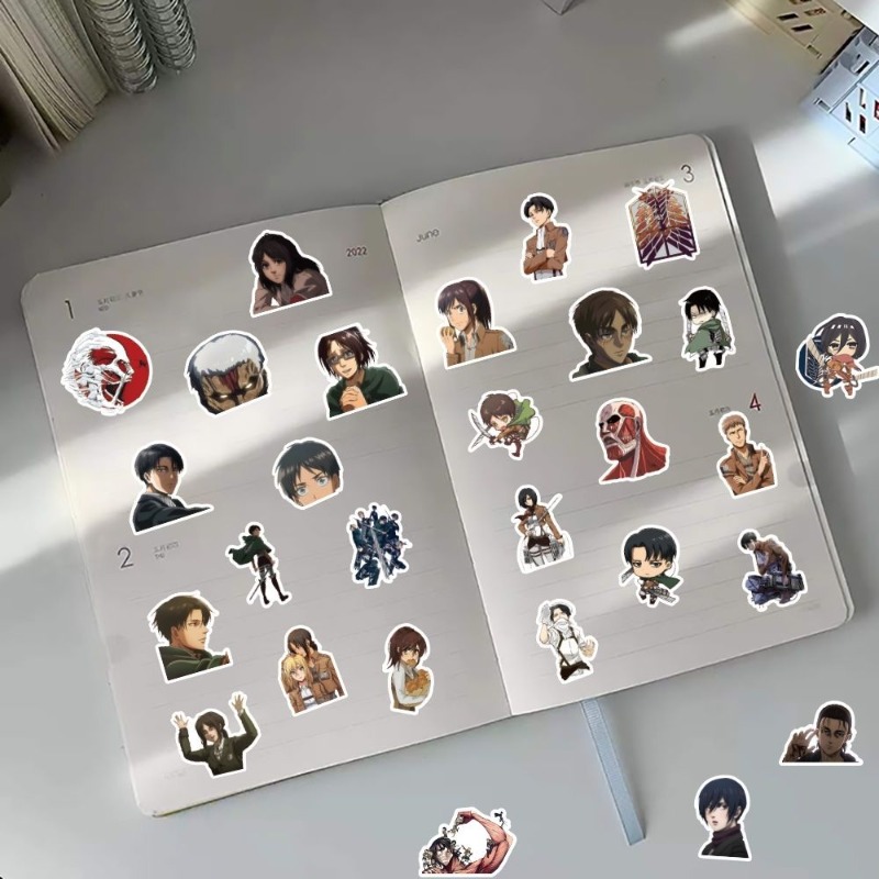 60Pcs Attack on Titan Anime St - Luggage Cover Protector review and price