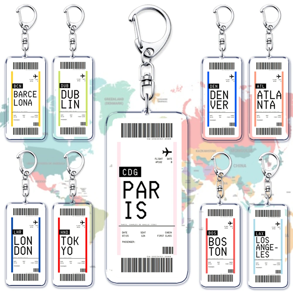 Plane Ticket Boarding Pass Key - Travel Accessories India review and price