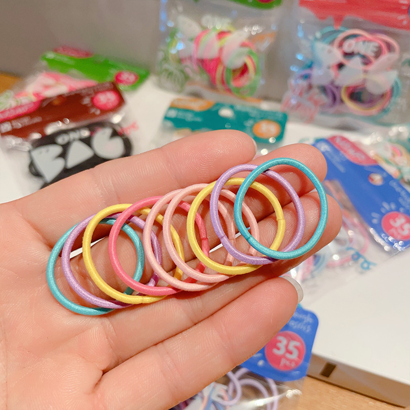 Hair Ties Kids Soft Elastic Ru - Travel Accessories Baby review and price
