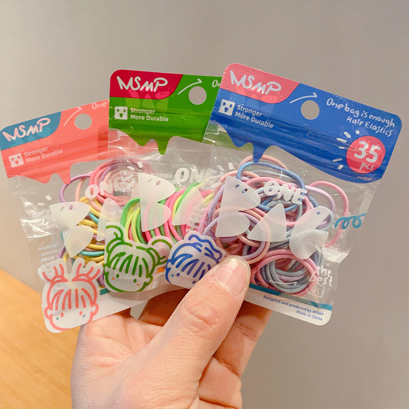 Hair Ties Kids Soft Elastic Ru - Travel Accessories Baby review and price